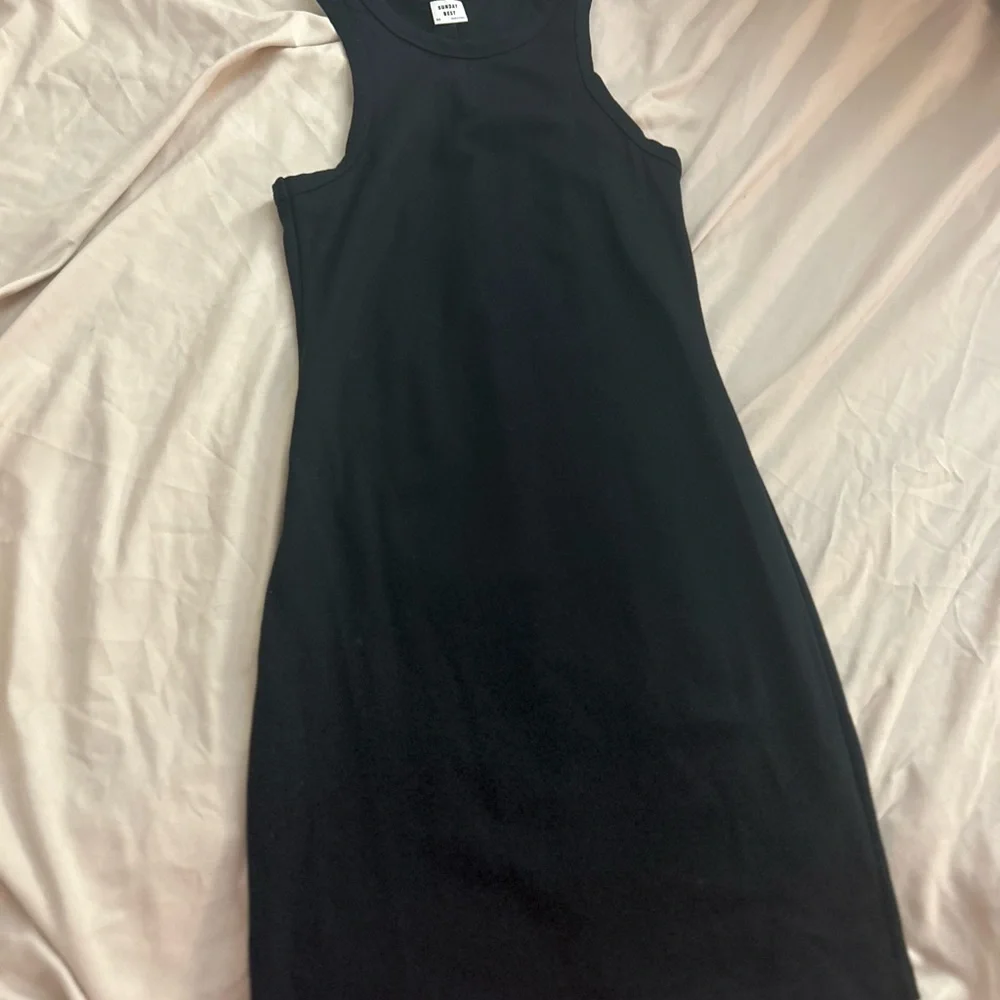 Sunday Best (Aritzia) mini black dress XS worn once - Picture 2 of 5